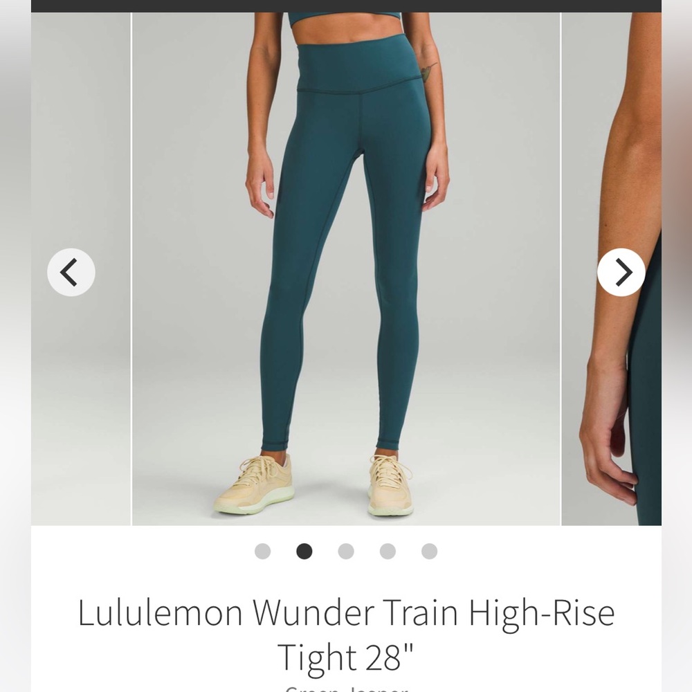 Lululemon Wunder Train High-Rise Tight 28"
Green Jasper FULL LENGTH